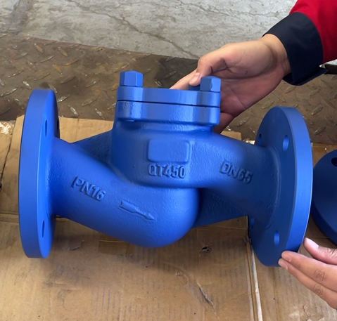 升降式止回阀正面