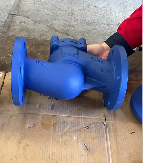 升降式止回阀底面