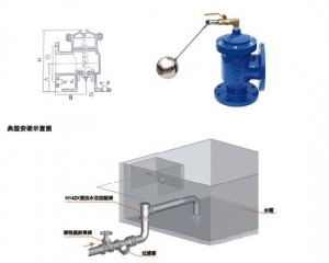 典型液压水位控制阀安装图